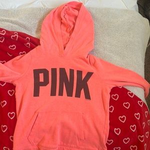 Small Victoria Secrets pink hoodie